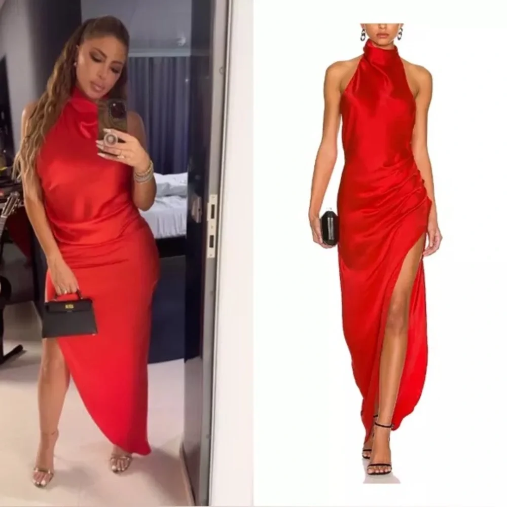 Amanda Uprichard Samba Dress in Red size Small